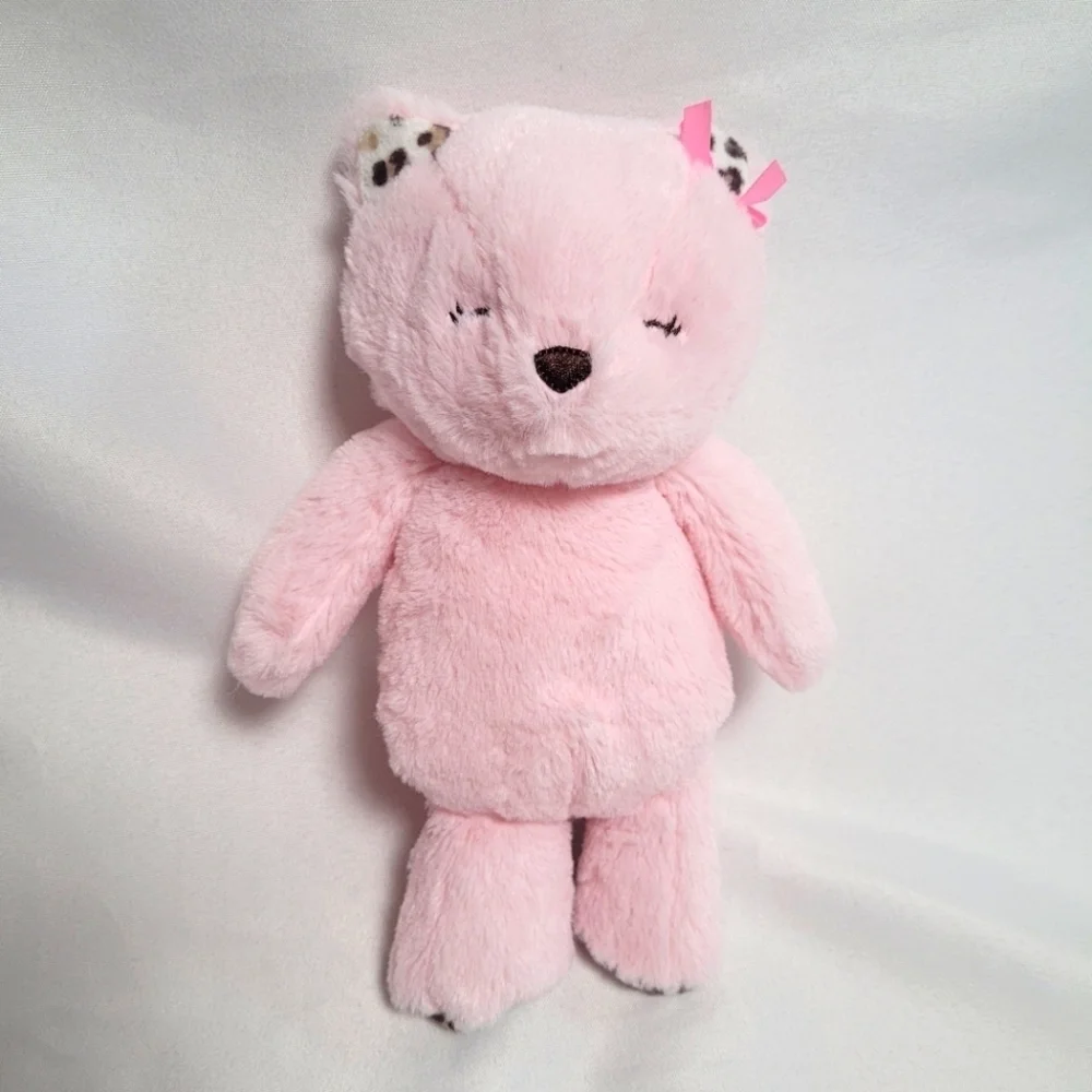 Carter's Child of Mine Pink Cat Plush Leopard 8